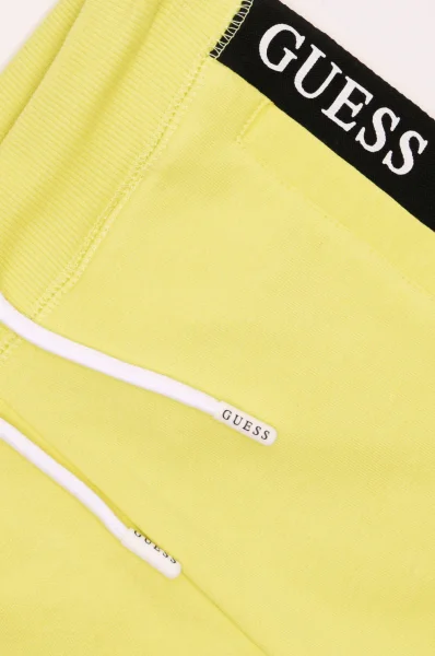 Kratke hlače | Regular Fit Guess 	barva limete	