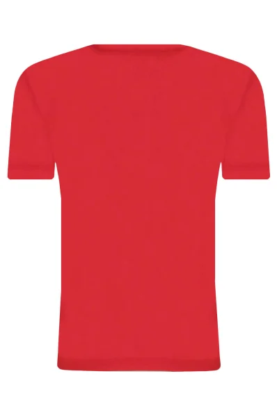 Majica | Regular Fit EA7 	rdeča	