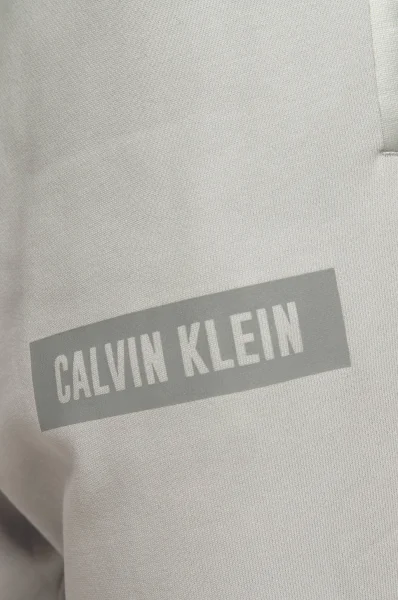 Hlače trenirka | Regular Fit Calvin Klein Performance 	siva	