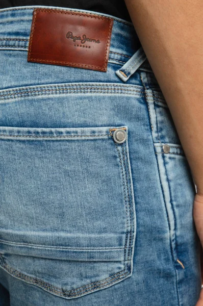 kavbojke chepstow | slim fit | regular waist Pepe Jeans London 	svetlo modra barva	