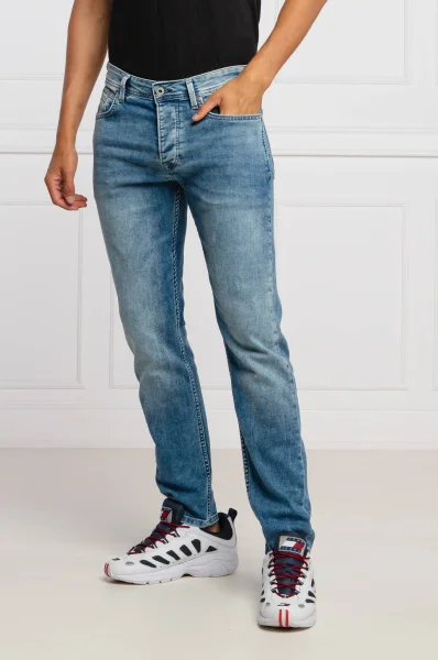kavbojke chepstow | slim fit | regular waist Pepe Jeans London 	svetlo modra barva	
