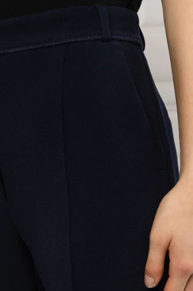hlače carlo | regular fit MAX&Co. 	temno modra	