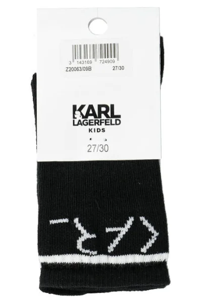 Nogavice Karl Lagerfeld Kids 	črna	