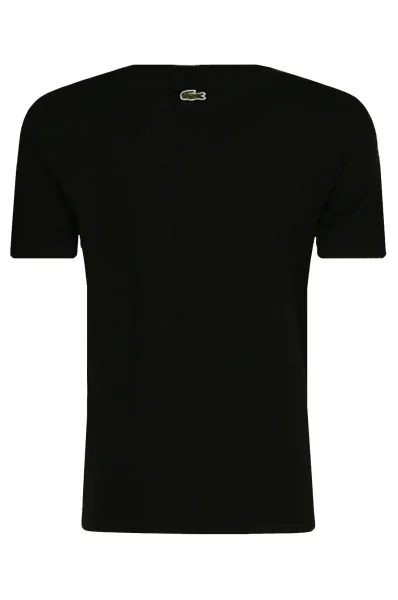 Majica | Regular Fit Lacoste 	črna	