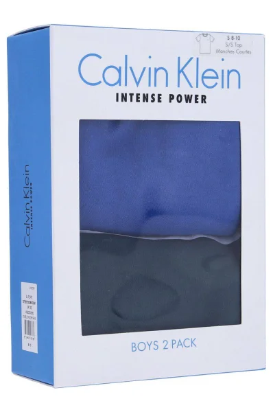 Majica 2-pack | Regular Fit Calvin Klein Underwear 	stekleno zelena	