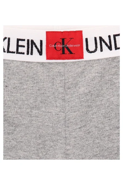 Pižama | Slim Fit Calvin Klein Underwear 	siva	