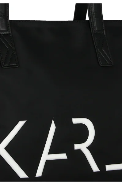 Naramna torba Karl Lagerfeld Kids 	črna	
