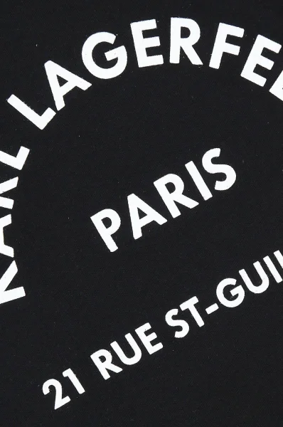Majica | Regular Fit Karl Lagerfeld Kids 	črna	