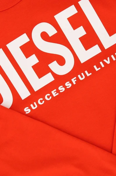 Longsleeve | Regular Fit Diesel 	oranžna	