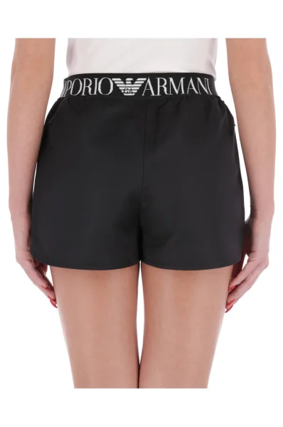 kratke hlače | regular fit Emporio Armani 	črna	