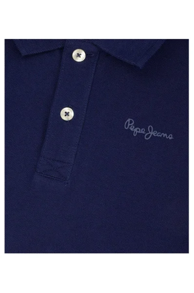 polo thor jr | regular fit | custom slim fit Pepe Jeans London 	temno modra	