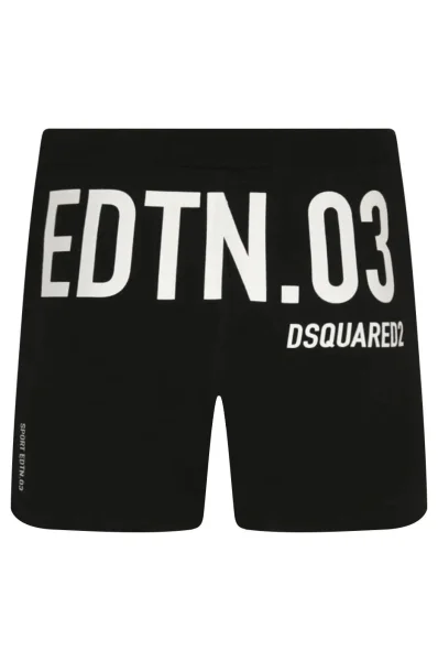 Kratke hlače | Regular Fit Dsquared2 	črna	