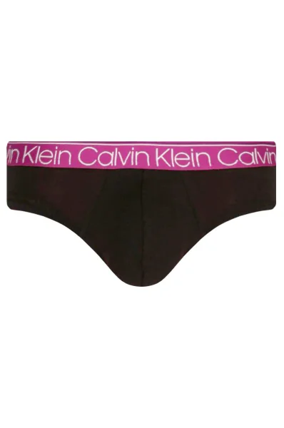 Hlačke 3-pack Calvin Klein Underwear 	fuksija	