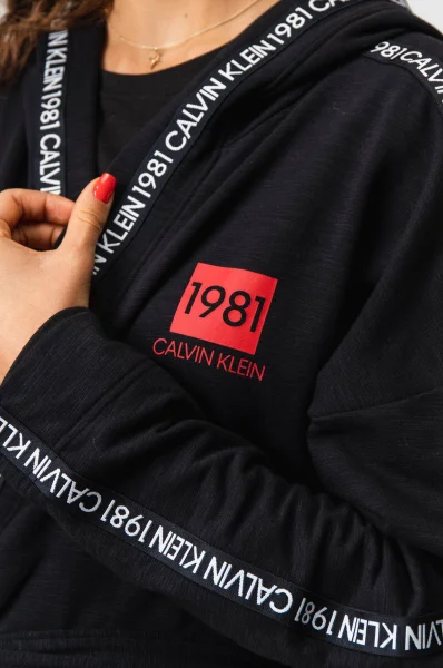 kopalni plašč robe Calvin Klein Underwear 	črna	