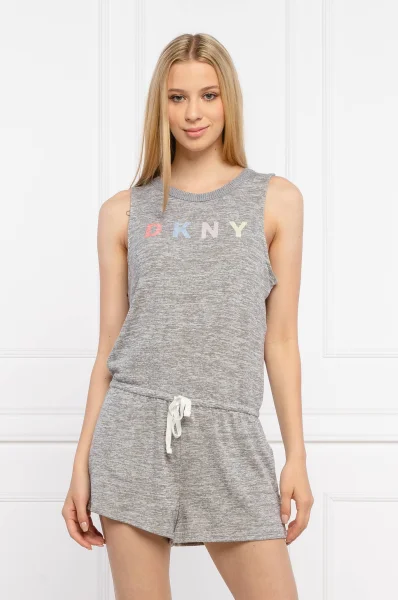 Pižama | Relaxed fit DKNY SLEEPWEAR 	siva	