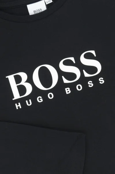 Longsleeve | Regular Fit BOSS Kidswear 	črna	