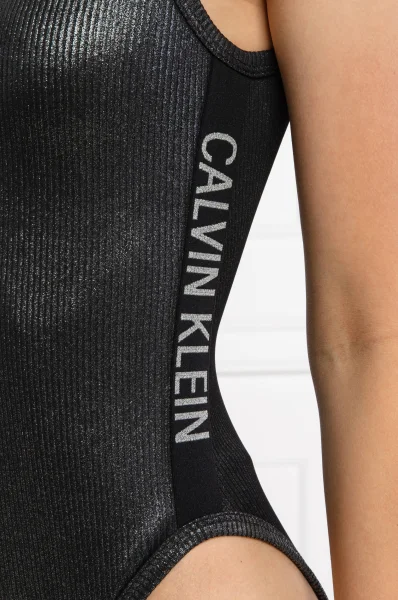Kopalna oblačila Calvin Klein Swimwear 	srebrna	