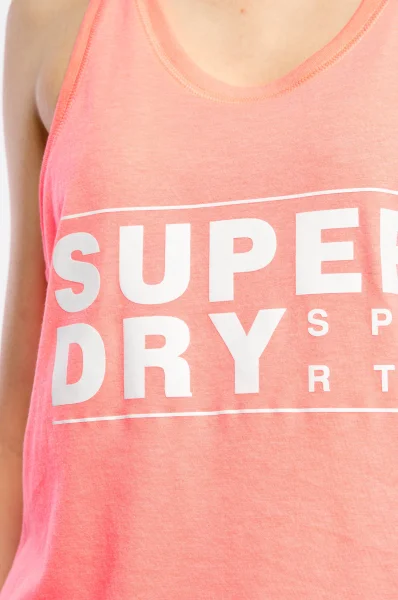top core sport graphic vest | regular fit Superdry 	roza	