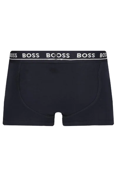 Bokserice 2-pack BOSS Kidswear 	siva	
