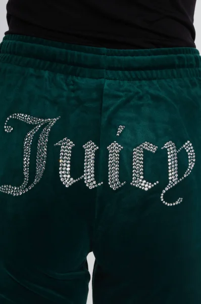 Hlače trenirka TINA | Regular Fit Juicy Couture 	zelena	
