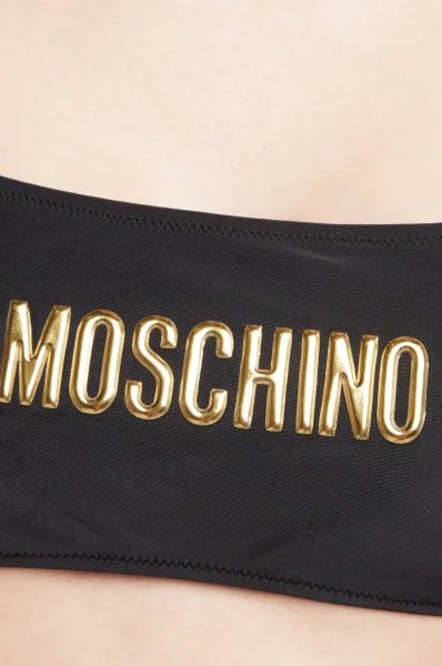 Bikini zgornji del Moschino Swim 	črna	