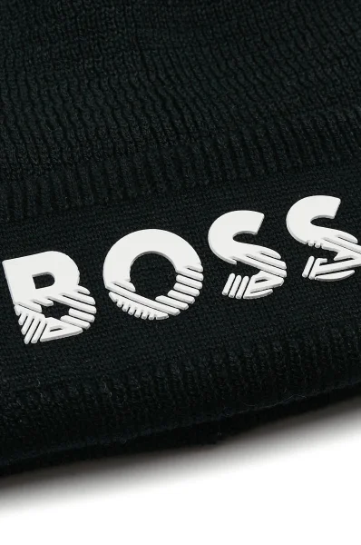 Kapa | z dodatkom volne BOSS Kidswear 	črna	