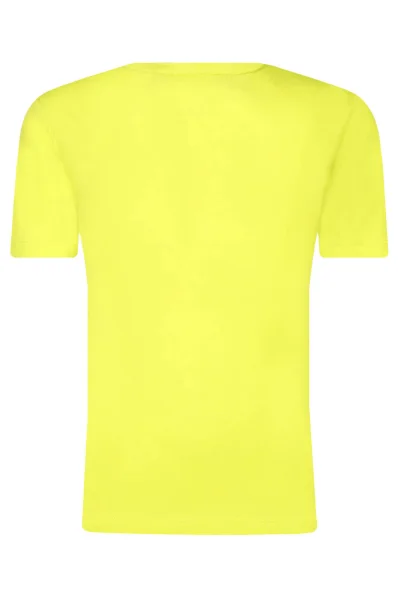 Majica | Regular Fit EA7 	barva limete	