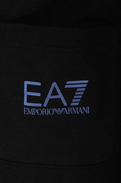 hlače trenirkaowe EA7 	črna	