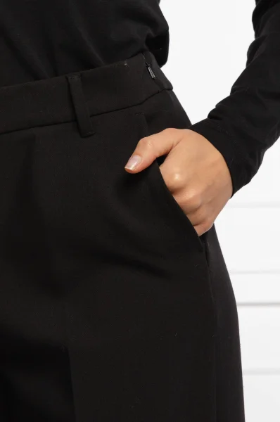 Hlače PONGO | Regular Fit | regular waist MAX&Co. 	črna	