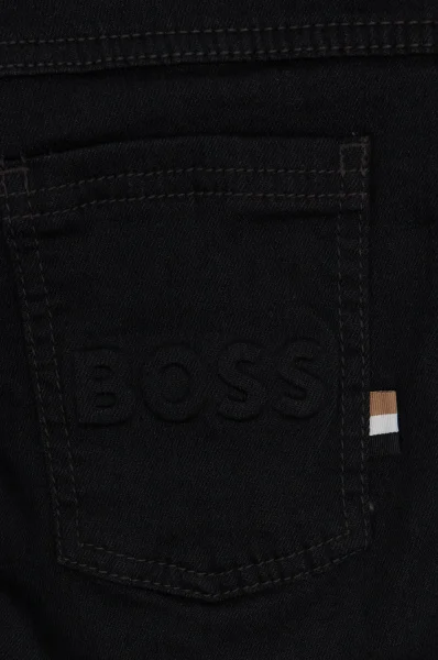 Kavbojke | Slim Fit BOSS Kidswear 	črna	