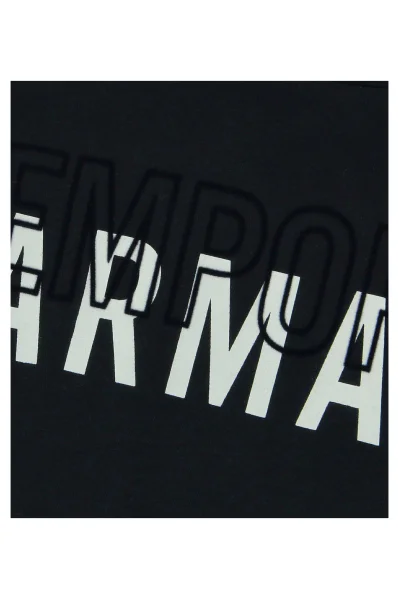 longsleeve | regular fit Emporio Armani 	temno modra	