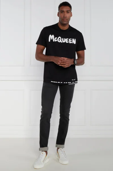 Kavbojke | Slim Fit Alexander McQueen 	črna	
