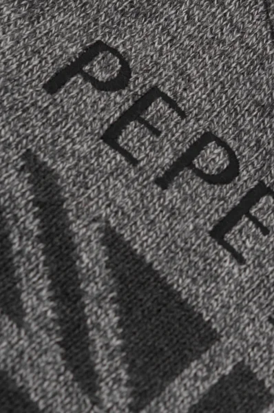 pulover eliot | regular fit | z dodatkom volne in kašmirja Pepe Jeans London 	grafitna barva	