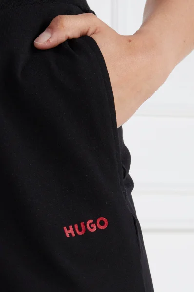Hlače trenirka SHUFFLE PANTS | Regular Fit Hugo Bodywear 	črna	