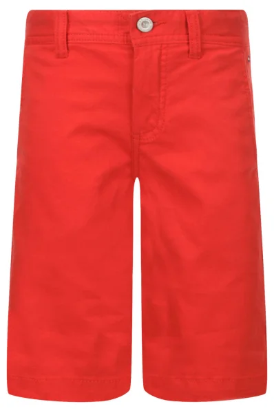 kratke hlače ame new chino | regular fit Tommy Hilfiger 	rdeča	
