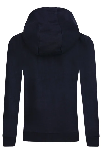 Bluza | Regular Fit BOSS Kidswear 	temno modra	