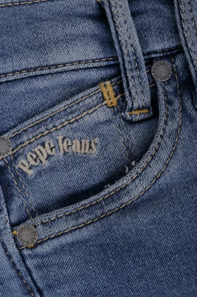 kavbojke sneaker | slim fit Pepe Jeans London 	modra	
