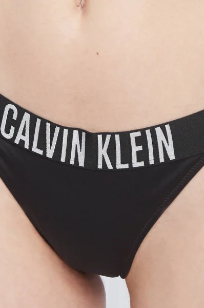Bikini spodnji del Calvin Klein Swimwear 	črna	