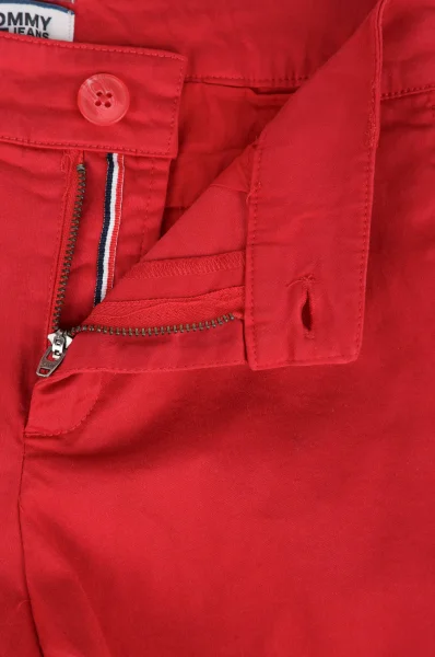 kratke hlače tjw essential | regular fit Tommy Jeans 	rdeča	
