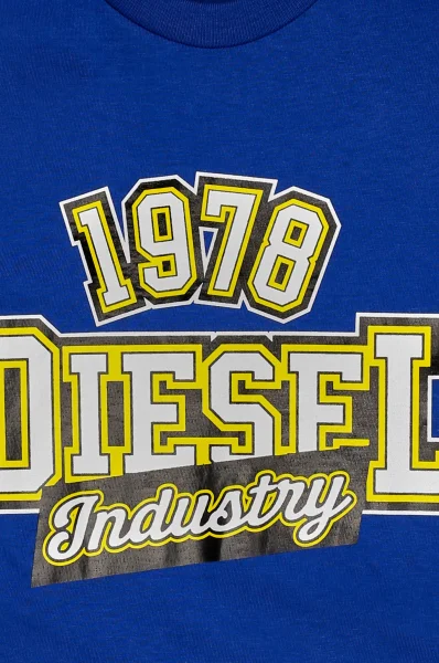 Majica | Regular Fit Diesel 	temno modra	