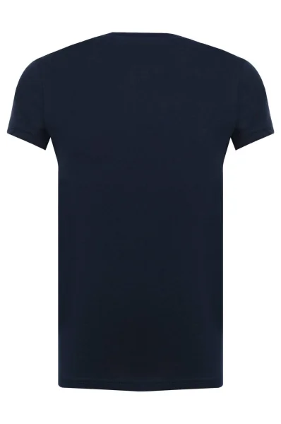 majica art | regular fit Pepe Jeans London 	temno modra	