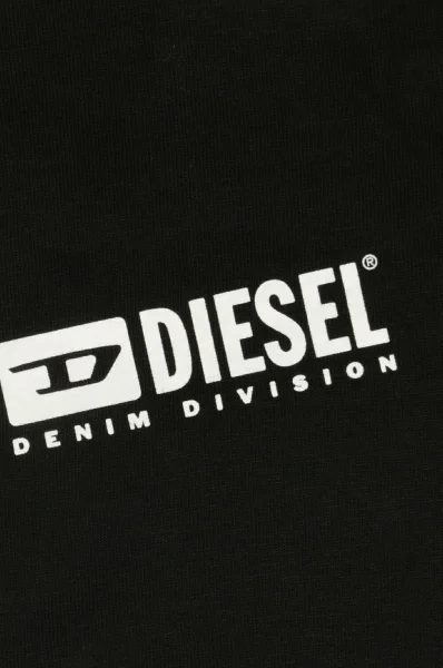 Majica | Regular Fit Diesel 	črna	