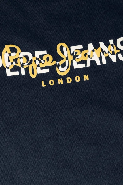 Longsleeve | Regular Fit Pepe Jeans London 	temno modra	