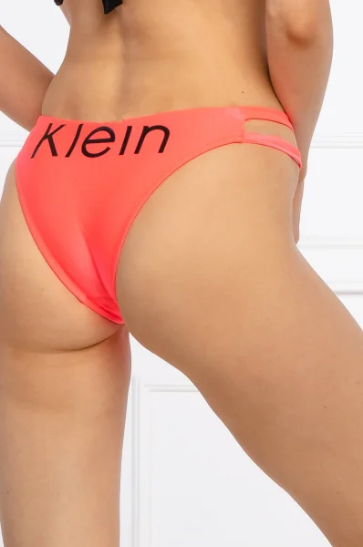 bikini spodnji del Calvin Klein Swimwear 	roza	