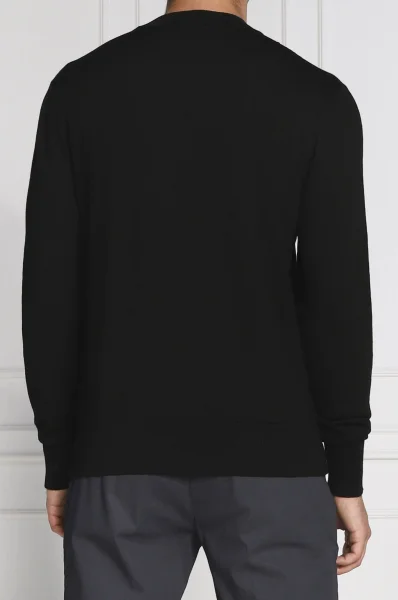 Volneni pulover | Slim Fit Versace Jeans Couture 	črna	