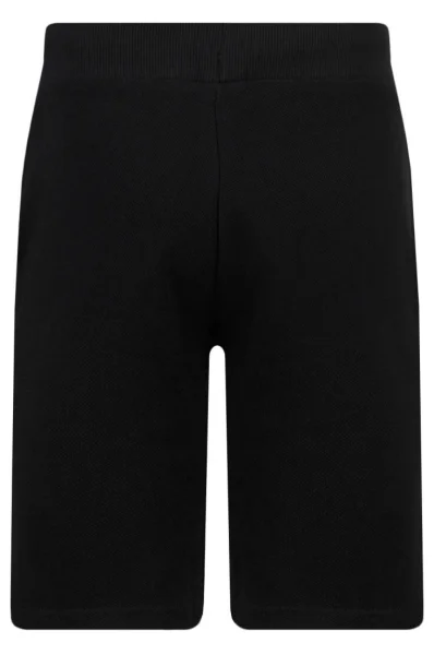 kratke hlače | regular fit | pique Tommy Hilfiger 	črna	
