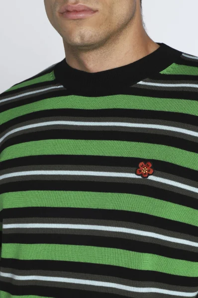 volneni pulover | regular fit Kenzo 	zelena	