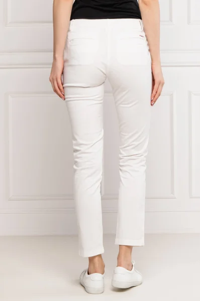 hlače meridian 2 | slim fit Napapijri 	bela	