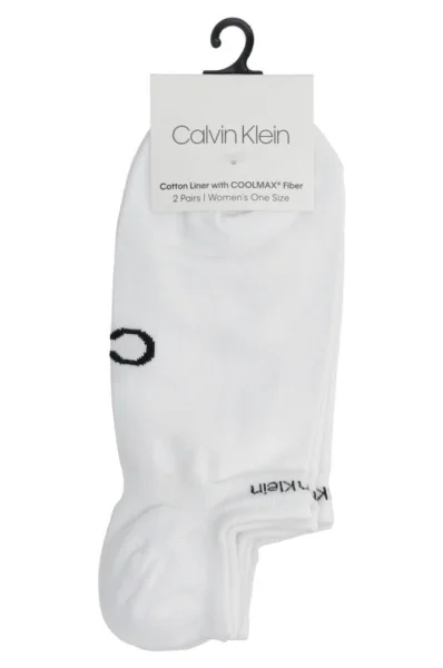 Nogavice 2-pack LEANNE Calvin Klein 	bela	