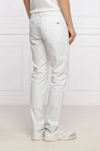 Chini hlače Rogan | Slim Fit BOSS GREEN 	bela	